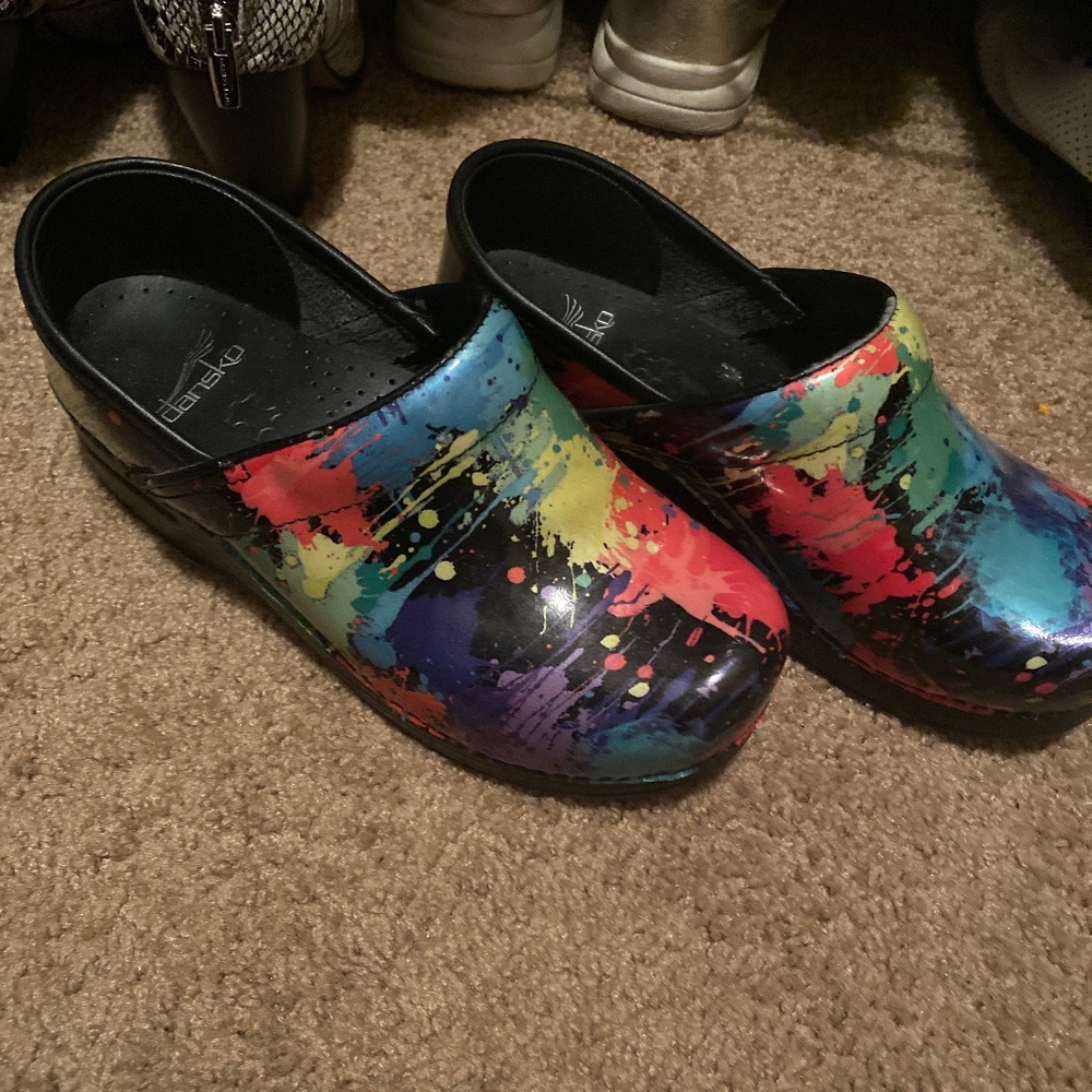 Rainbow Danskos